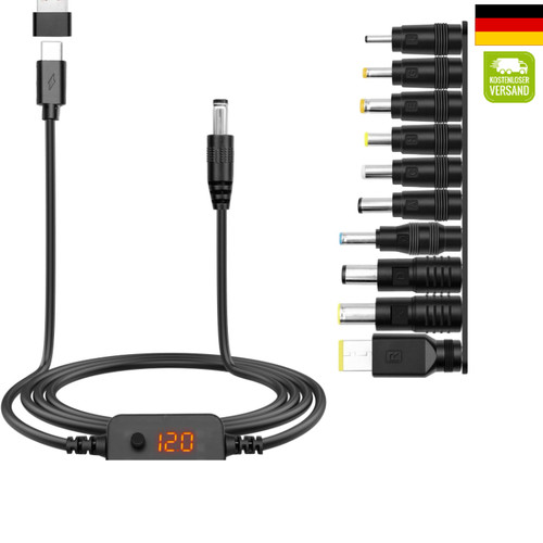 Usb dc adapterkabel - zu,