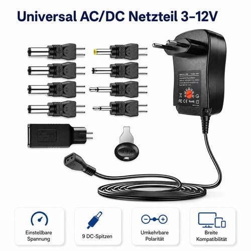 30w universal stecker netzteil - universal,