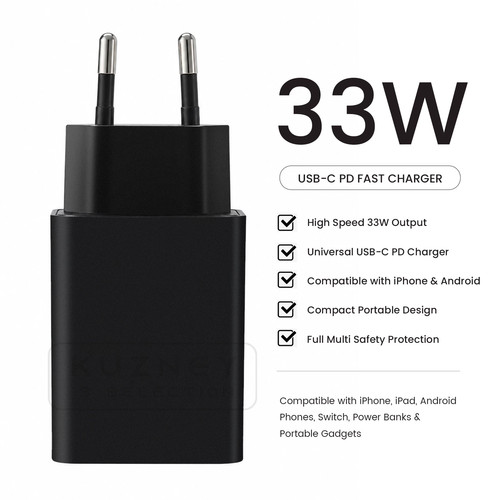 33w fast ladegerät - 5v-3a,