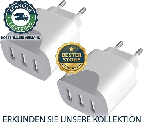 Usb ladegerät 2pack port - usb, 3-port