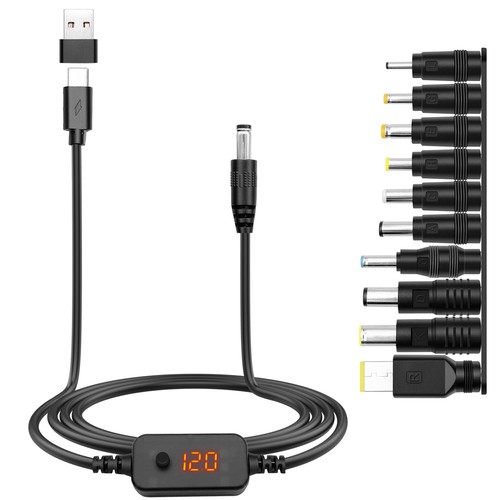 Usb dc adapterkabel - usb-c,