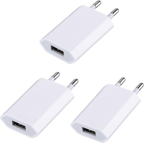3er pack usb netzteil stecker - netzteil,